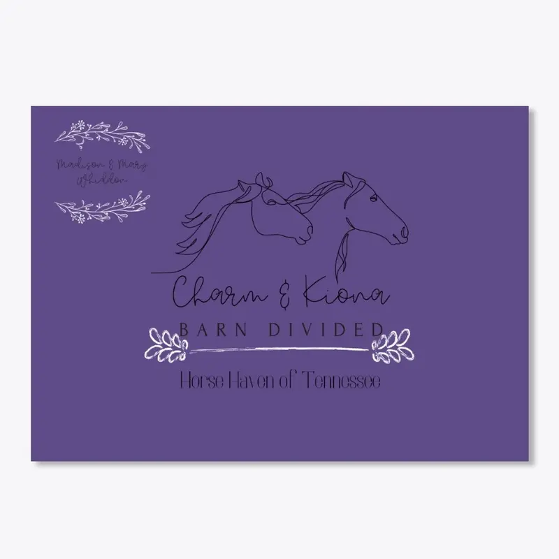 Barn Divided ~ Charm & Kiona